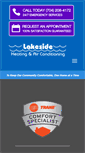 Mobile Screenshot of lakesideac.com